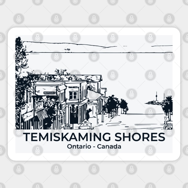 Temiskaming Shores - Ontario Magnet by Lakeric
